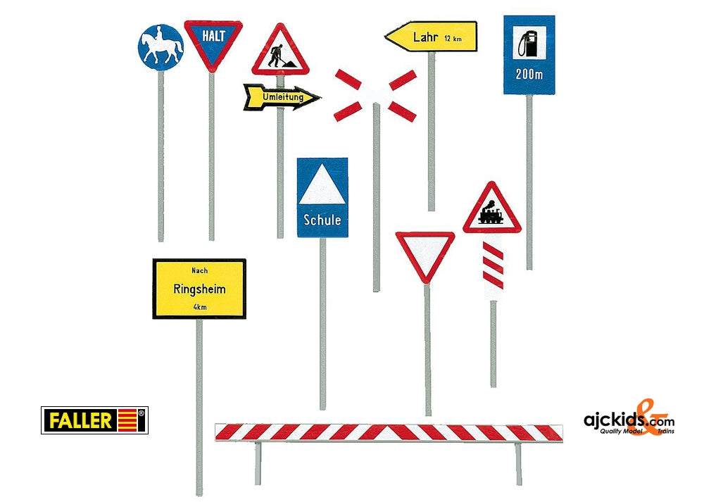 Faller 180539 - German Traffic Signs