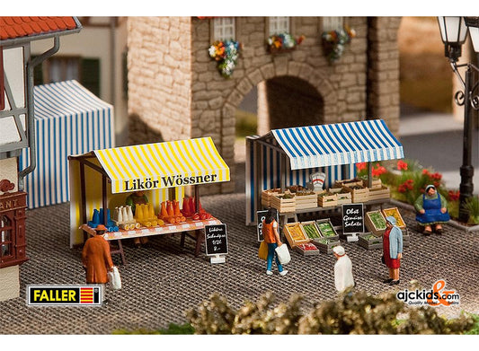 Faller 180615 - Liquor & Fruit Stands
