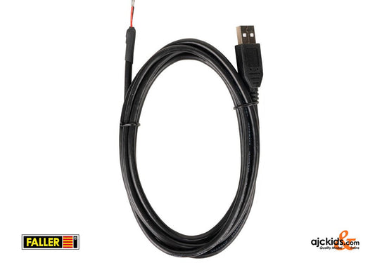 Faller 180731 - USB 2.0 cable, type A plug on the open end, 2 m at Ajckids.com