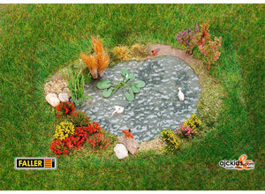 Faller 181278 - Pleasure garden with pond