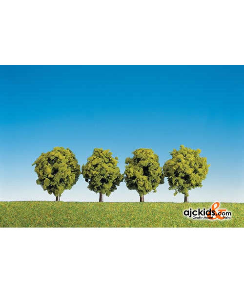 Faller 181413 - Lt Green decid tree asb  4 Pieces
