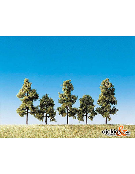 Faller 181414 - Fruit trees green, 5 Pieces