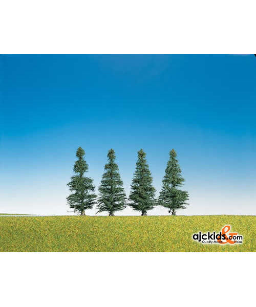 Faller 181431 - Medium fir tree asmb, 4 Pieces