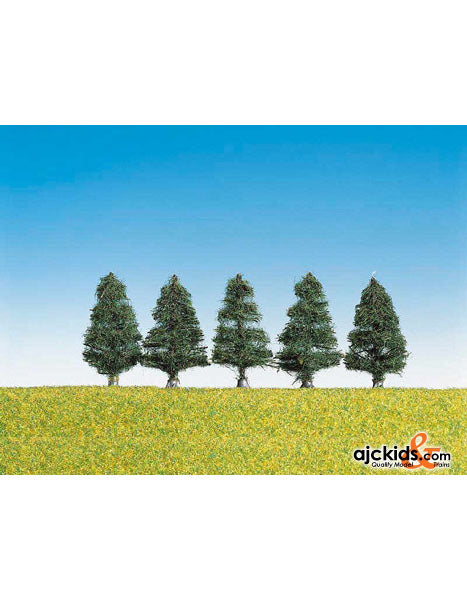 Faller 181434 - Small fir trees asmb, 5 Pieces