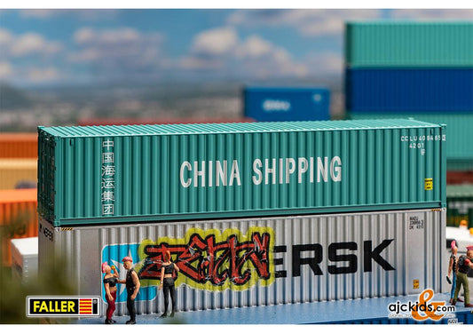 Faller 182101 - 40' Container CHINA SHIPPING at Ajckids.com