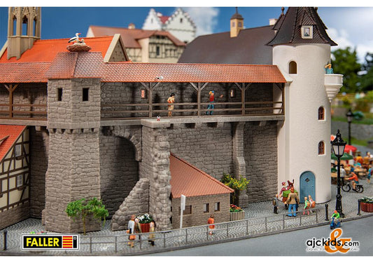 Faller 191790 - Old town wall with extension at Ajckids.com
