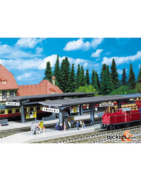Faller 222120 - Roofed platform, 2 Pieces