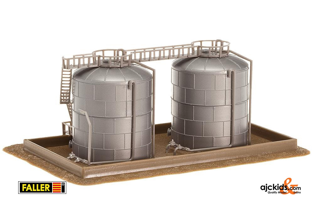Faller 222131 - 2 Oil storage tanks
