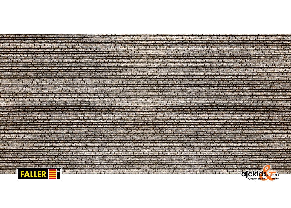 Faller 222567 - Wall card, Natural stone ashlars