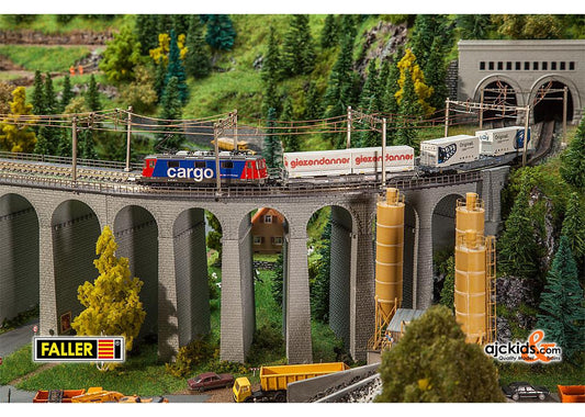 Faller 222598 - Viaduct set, two-track, curved