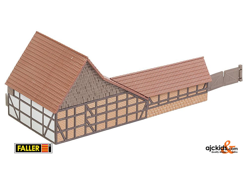 Faller 232371 - Agricultural building with accessories