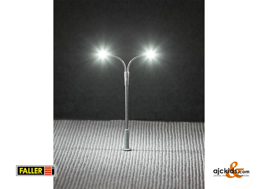 Faller 272221 - LED Street lighting, lamppost, two arms