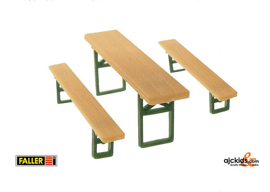Faller 272442 - 48 Beer benches and 24 Tables