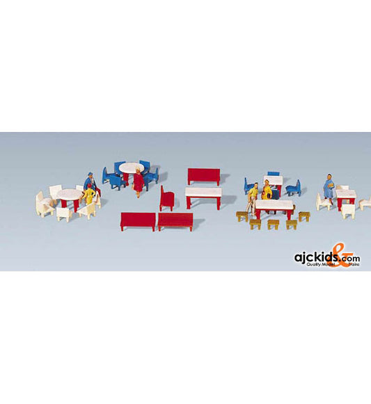 Faller 272571 - Asst table/chair/benches