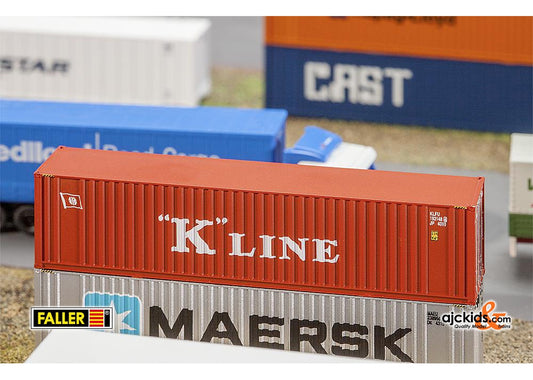 Faller 272820 - 40’ Hi-Cube Container K-LINE