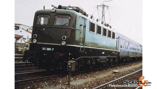 Fleischmann 392872 Electric Locomotive BR 141 AC (sound). green Dopp