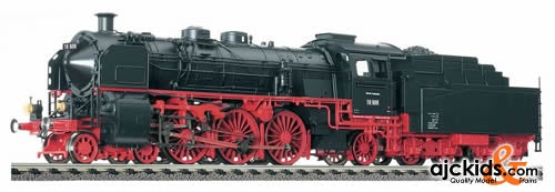 Fleischmann 411801 Tender Locomotive of the DB, class 18.6 with tender
