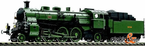 Fleischmann 411902 Steam locomotive Bavarian S 3/6 green