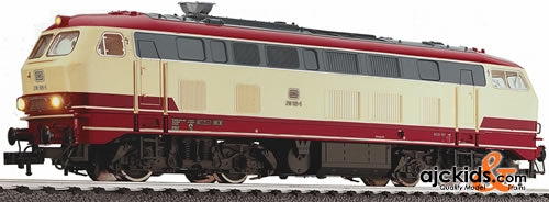 Fleischmann 423401 Diesel Locomotive BR 218 creme/rot