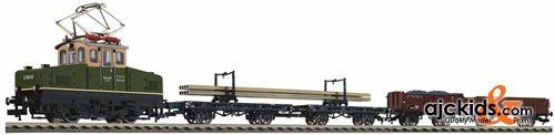 Fleischmann 481103 Construction Train w. Cog Electric Locomotive