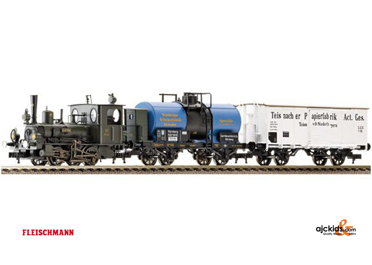 Fleischmann 481212 Set: Steam locomotive + W. Clotho w. wagons