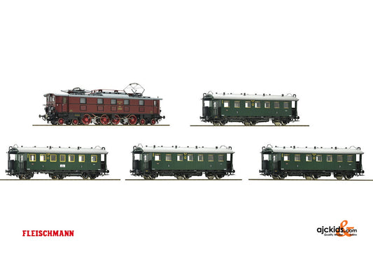 Fleischmann 481771 Passenger train of the Gruppenverwaltung Bayern