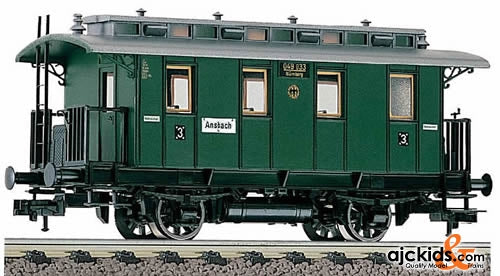 Fleischmann 5051 German 3rd class coach, type Ci Pr 86 of the DRG