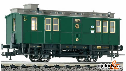Fleischmann 5057 Post-.Baggage coach, type Pw Post i Pr84 of the DRG