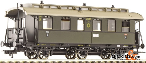 Fleischmann 506211 3-axle 4th Class coach w/ payload compartment DRG