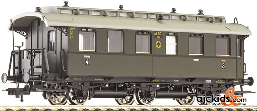 Fleischmann 506311 3-axle 3/4 Class coach w/ payload compartmen DRG