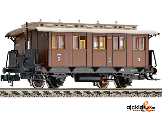 Fleischmann 508101 Personenw 3 Kl rotbraun