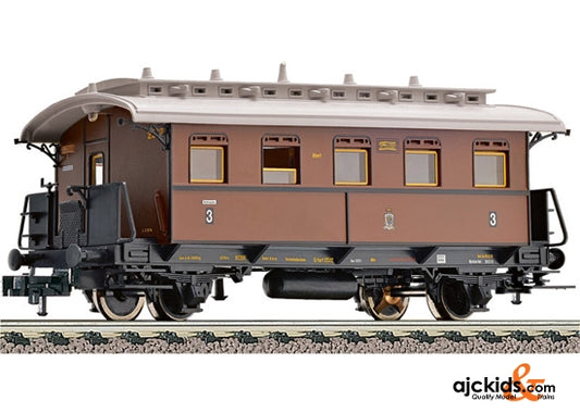 Fleischmann 508201 Personenw 3 Kl rotbraun