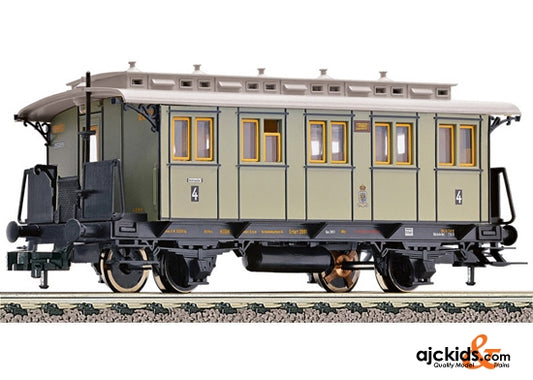 Fleischmann 508301 Personenw 4 Kl grau