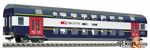 Fleischmann 513301 Double-decker coach 1st/2nd class, type AB of the SBB