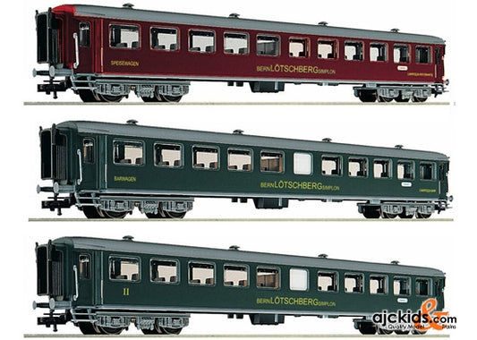 Fleischmann 513602 3-tlg. Set 2 Swiss-Classic-Tra