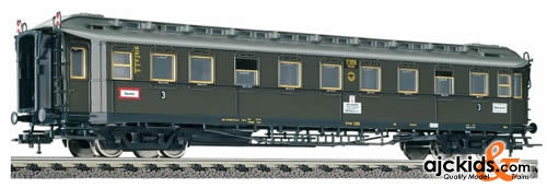 Fleischmann 515301 Express coach 3rd class, type C 4 pr08 of the DRG, with tail end indicators