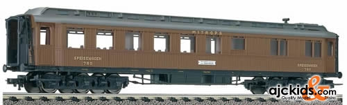 Fleischmann 5155 Restaurant coach, 6-axled, type WR 6u of the MITROPA