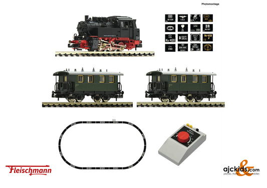 Fleischmann 5160003 - Analogue Starter Set: class 80 passenger train, EAN: 4005575261715