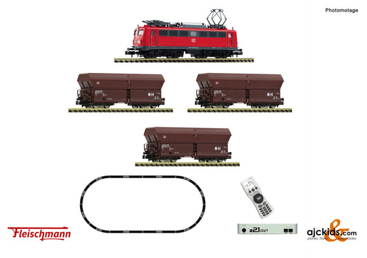 Fleischmann 5170002 - z21 start Digitalset: Electric locomotive class 140 with goods train, DB AG at Ajckids.com