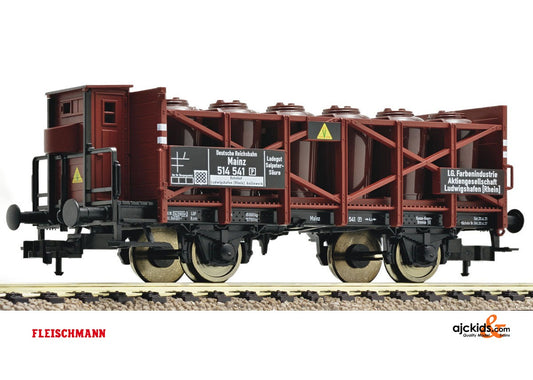 Fleischmann 522104 Acid transport car, in use at the DRG