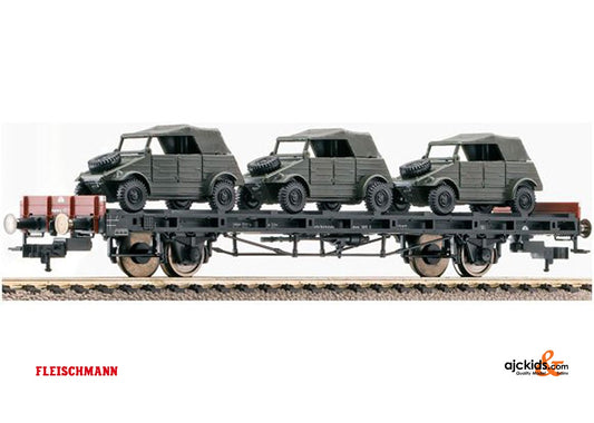 Fleischmann 523609 Flat wagon S14 w. mini tank
