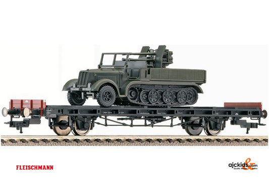Fleischmann 523610 Flat wagon S14 w. mini tank