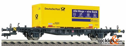 Fleischmann 5237 Container carrying wagon, type Lgjs 598