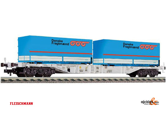 Fleischmann 524104 Container carrying wagon w. containers