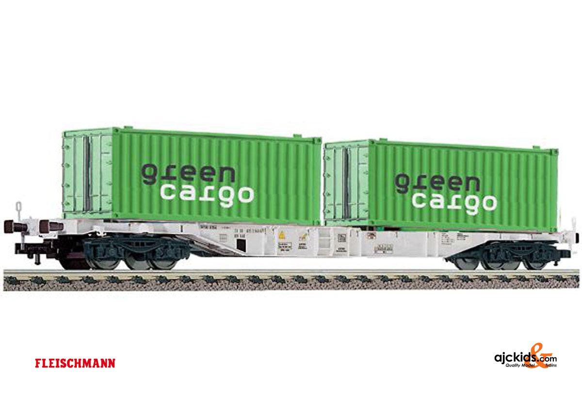 Fleischmann 524106 Container carrying wagon w. containers