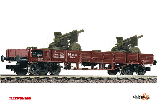 Fleischmann 526204 Flachwagen 4a. + M107