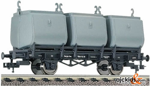 Fleischmann 526401 2-axled coal tub truck of the mining company Hibernia A. G.