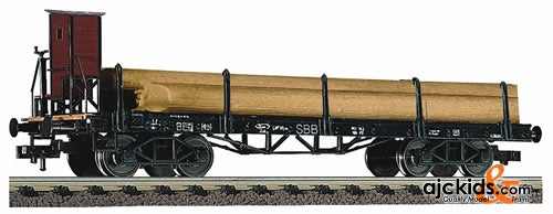 Fleischmann 528504 Stake Car loaded w. Teephone Poles