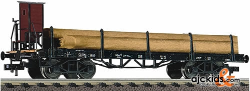 Fleischmann 528505 Stake Car loaded w. Teephone Poles