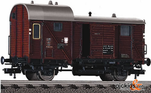 Fleischmann 530004 Polish Caboose w. Sliding Doors